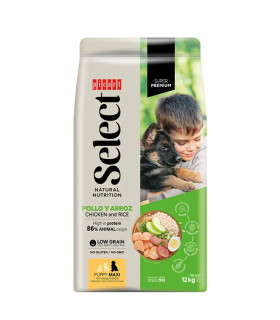 Picart Select Maxi Pollo y Arroz 12kg - Alimento para Cachorros