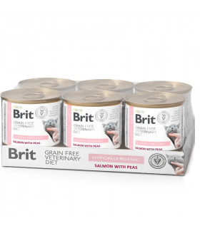 Hipoalergénico para Gatos 6x200g | Brit Veterinary Diet Húmedo