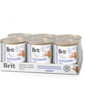 Gastrointestinal úmido para cães 6x200gr | Brit veterinário dieta úmida