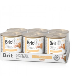 Hepático para Perros 6x200gr | Brit Veterinary Diet Húmedo