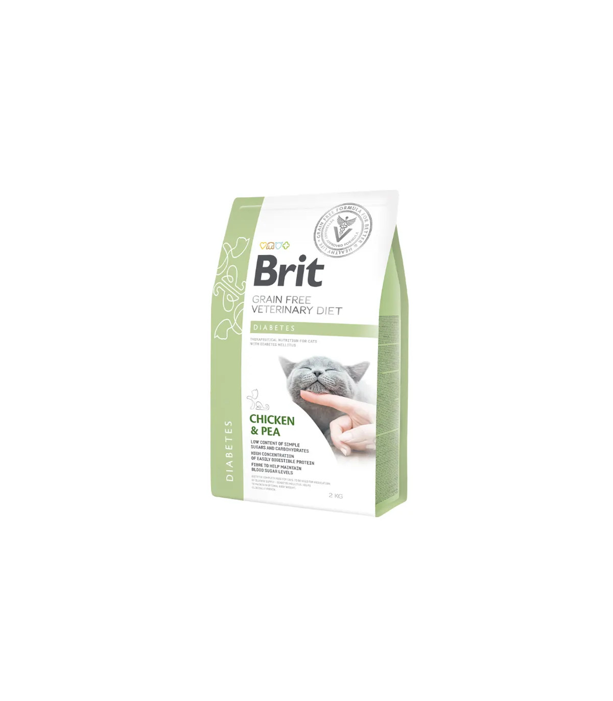 Brit VD Gato Diabetes Pollo 2kg