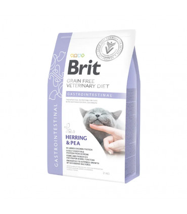 Gastrointestinal para Gatos 2kg | Brit Veterinary Diet Seco