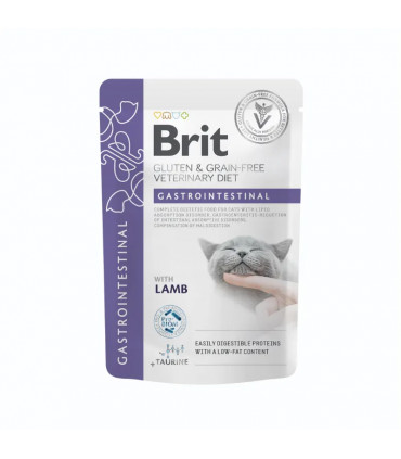 Gastrointestinal húmedo para Gatos 12x85g | Brit Veterinary Diet Húmedo