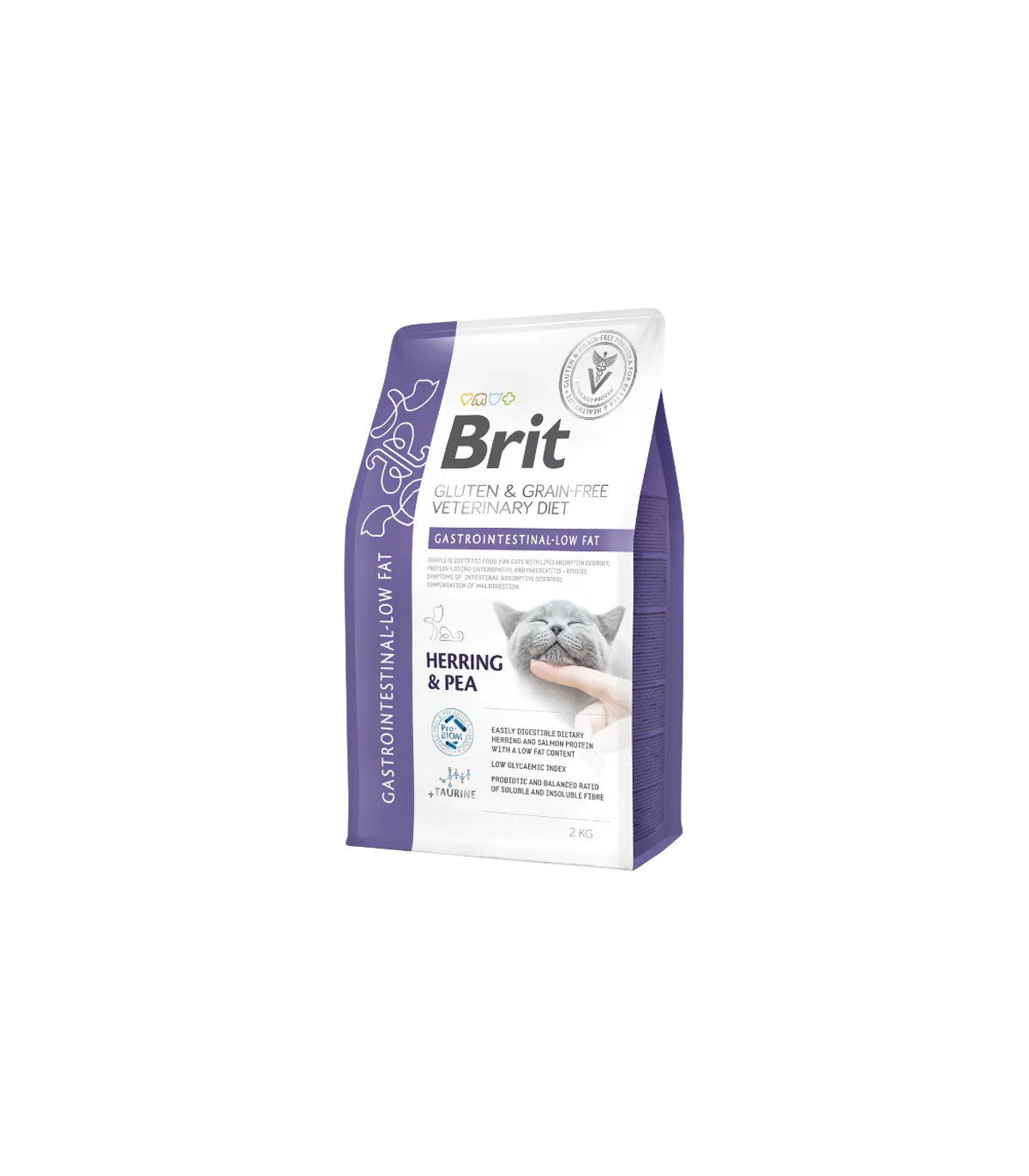 Brit VD Gato Gastrointestinal Low Fat 2kg