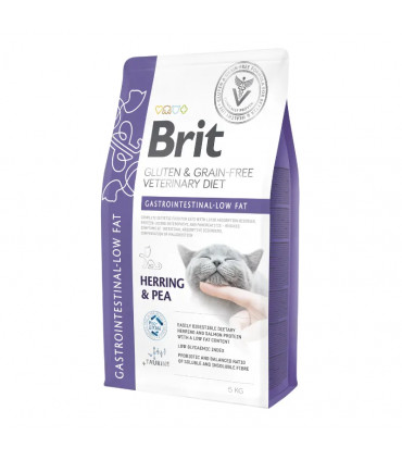 Gastrointestinal para Gatos 5kg | Brit Veterinary Diet Seco