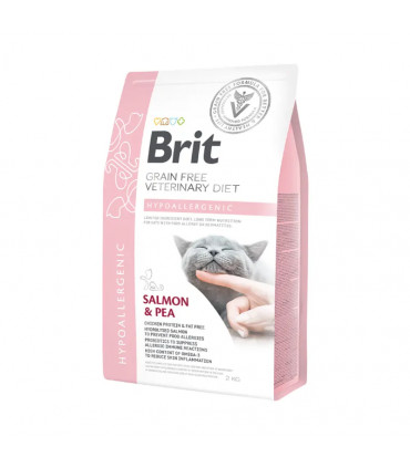Hipoalergénico para Gatos 2kg | Brit Veterinary Diet Seco