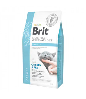 Obesidad para Gatos 5kg | Brit Veterinary Diet Seco