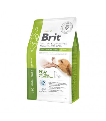Alto en Fibra para Perros 2kg | Brit Veterinary Diet Seco