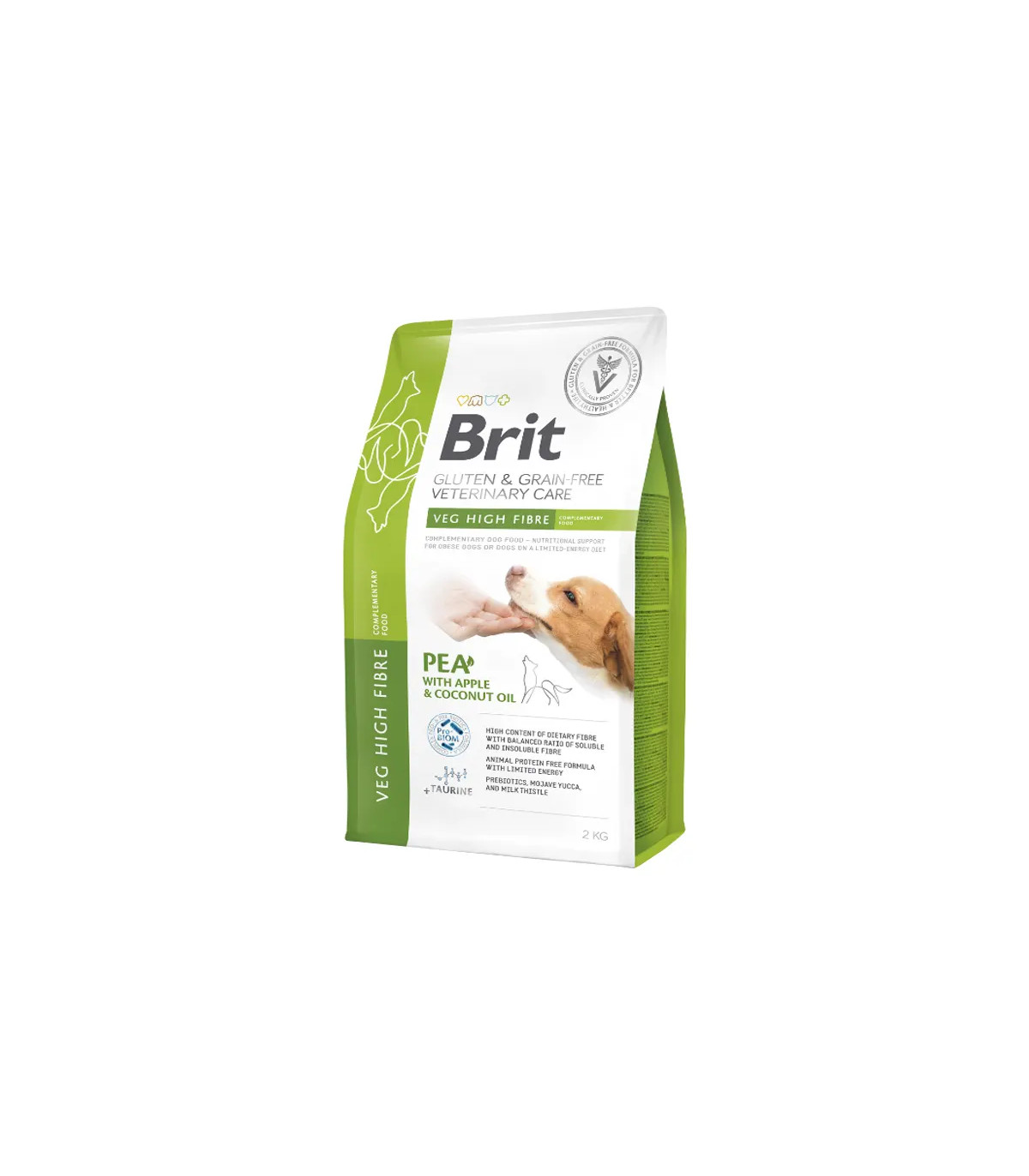 Alto en Fibra para Perros 2kg | Brit Veterinary Diet Seco