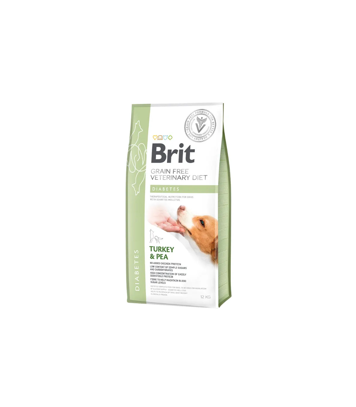 Diabetes para Perros 12kg | Brit Veterinary Diet Seco
