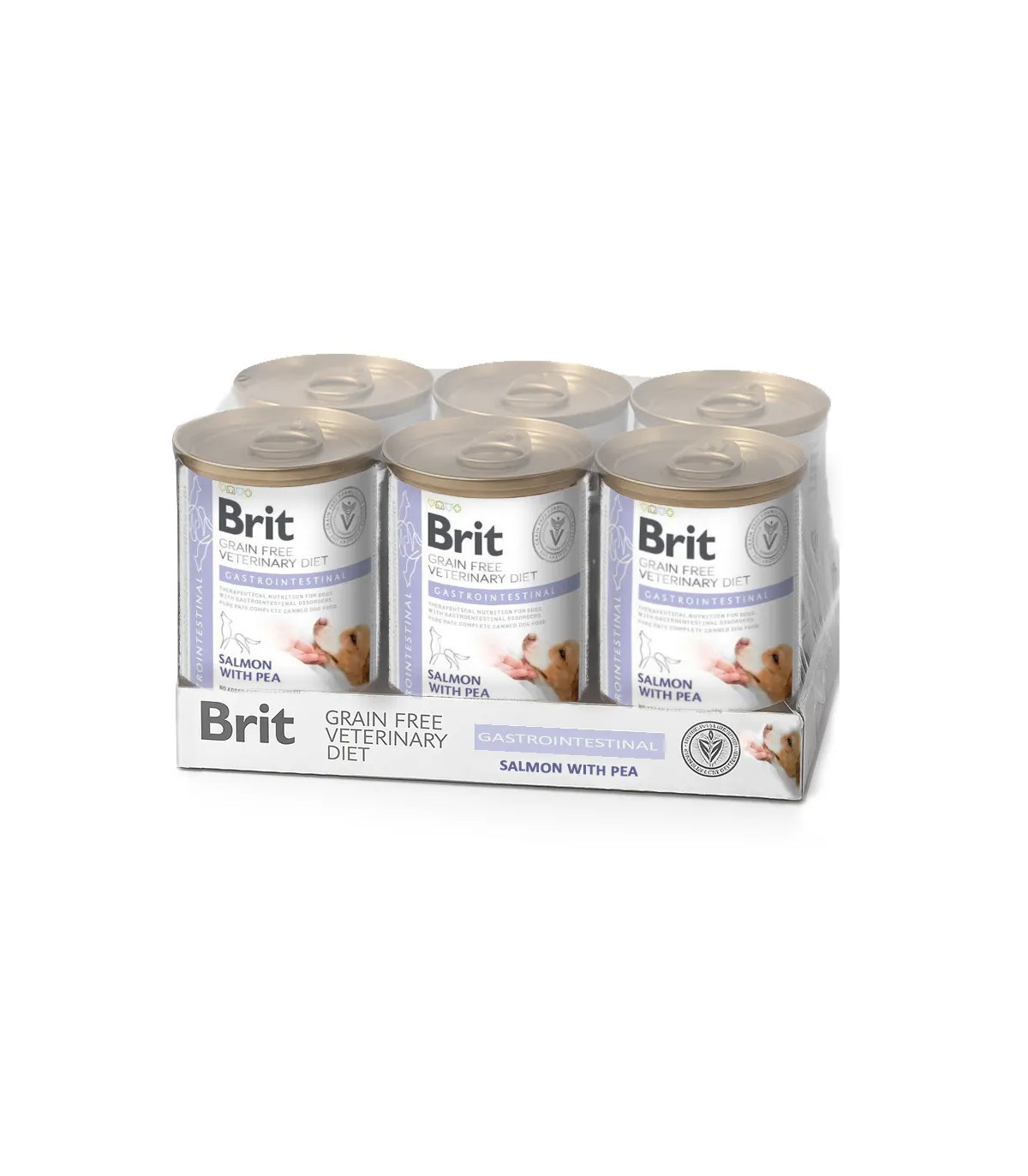 Gastrointestinal húmedo para Perros 6x400gr | Brit Veterinary Diet Húmedo