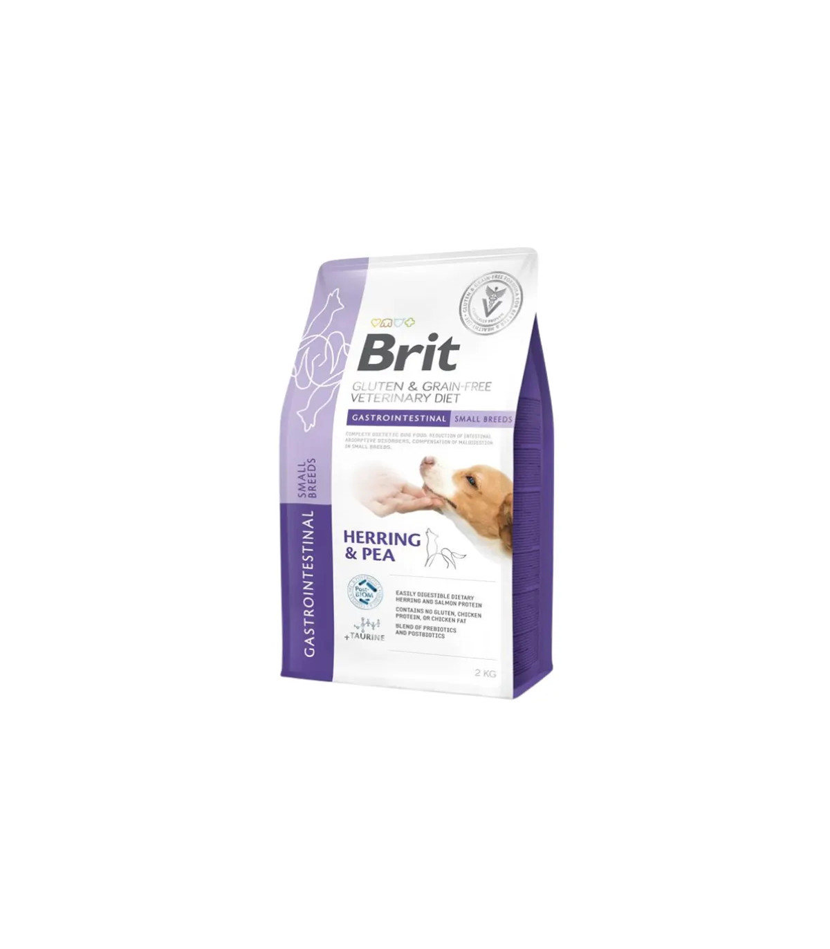 Gastrointestinal para Perros small breeds 2kg | Brit Veterinary Diet Seco