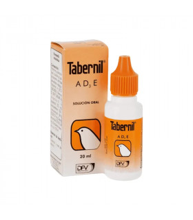 Tabernil AD3E 20ml | Vitaminas A, D3 y E para Canarios
