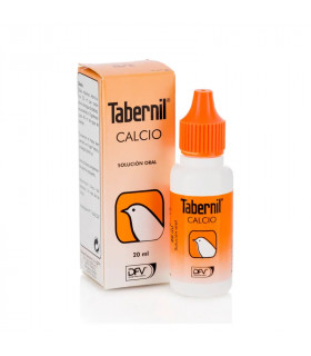 Tabernil Cálcio 20ml | Suplemento mineral para pássaros