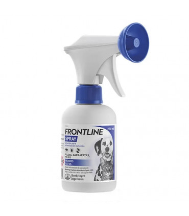 Frontline Spray 250ml Fipronilo Perros y Gatos Ahorro