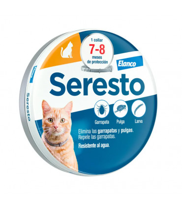 Seresto Collar Gatos Lata 8 Meses | Elanco