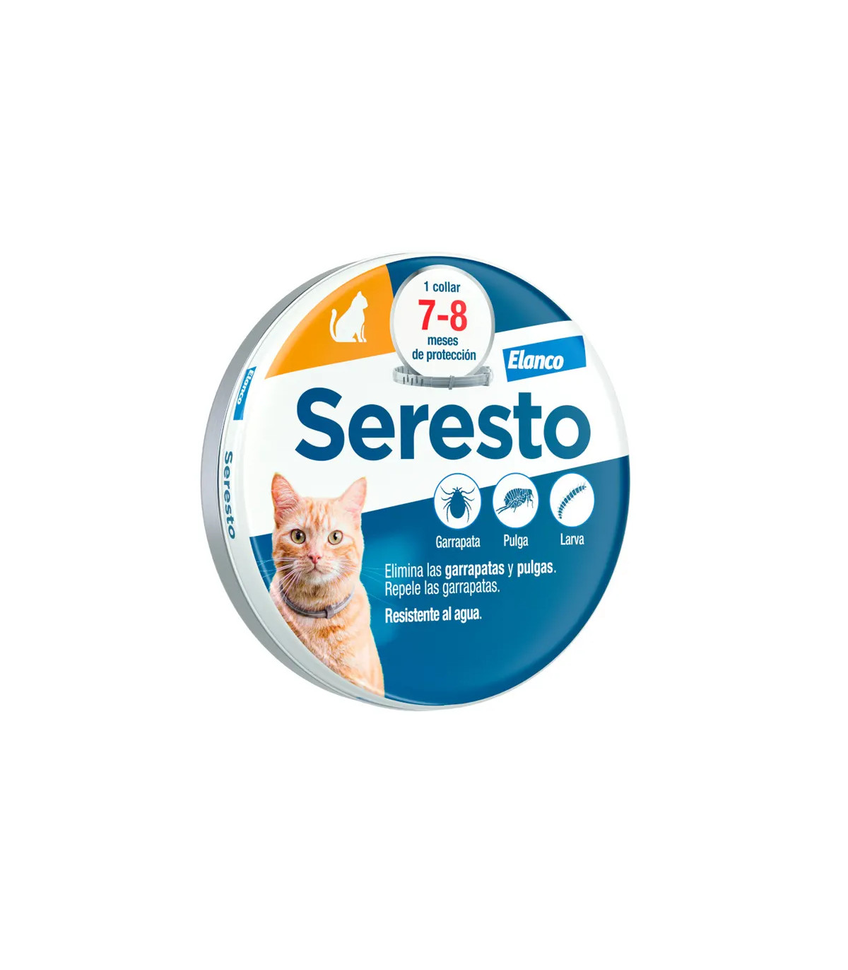 Seresto Collar Gatos Lata 8 Meses | Elanco