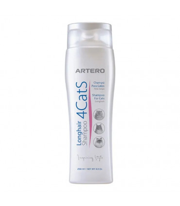 ARTERO CHAMPÚ 4CATS LONGHAIR 250ML - Pelo Largo Gatos