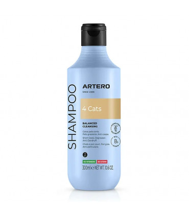ARTERO CHAMPU 4CATS 250ML - Cuidado Felino Integral