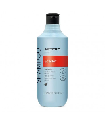 ARTERO CHAMPU SCARLET ROJO 300ML | Comprar Online en Provet