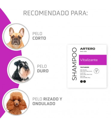 ARTERO CHAMPU VITALIZANTE 5L | Comprar Online en Provet